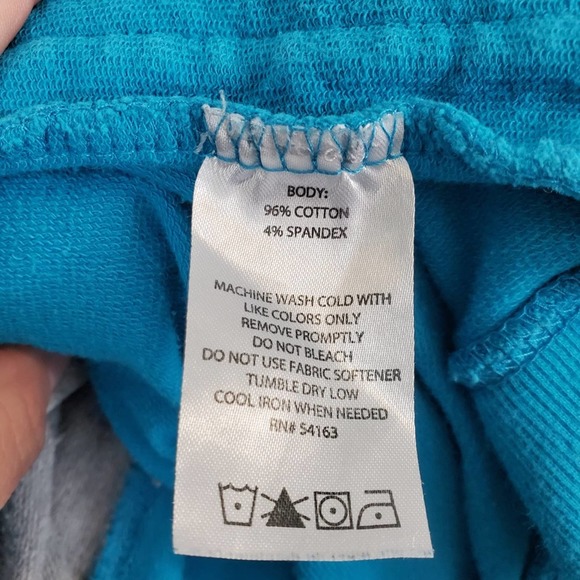 Calvin Klein Performance Blue & Gray Colorblock Zip Front Hoodie Sz. S - Picture 4 of 8